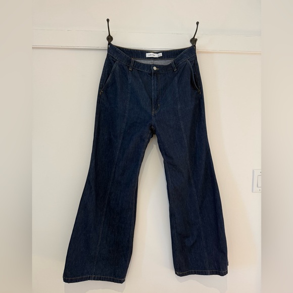 & Other Stories Boot-Cut Wrap Seam Jeans size 44 - Picture 7 of 9